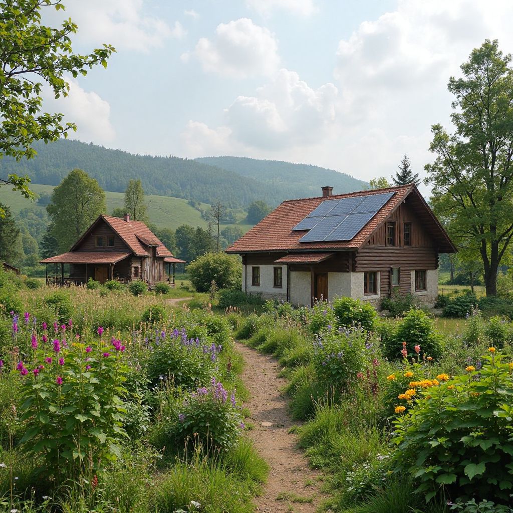 Sat eco în Transilvania